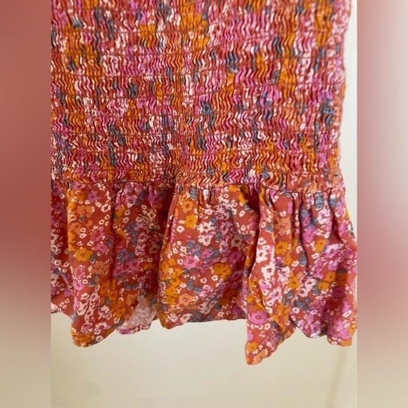 Jessica Simpson Floral Smocked Dress Medium - Picture 5 of 11